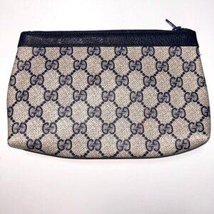 Gucci Blue Cosmetic Pouch